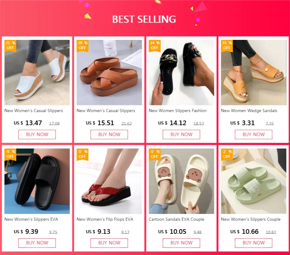 Qengg New Women Slippers Platform Wedge Sandals Fashion Bow Peep Toe Beach Outdoor Ladies Walking Shoes Plus Size Zapatilla Mujer