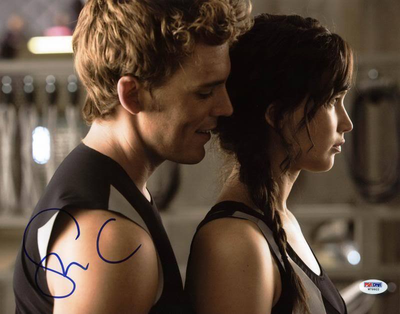 Sam Claflin The Hunger Games Signed Authentic 11X14 Photo Poster painting PSA/DNA #W79922