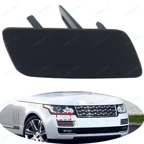 Dronehint Headlight Washer Nozzle Cover Cap r For Land Rover Range Rover 2013-17,Primed,RH (For: Land Rover) Parts