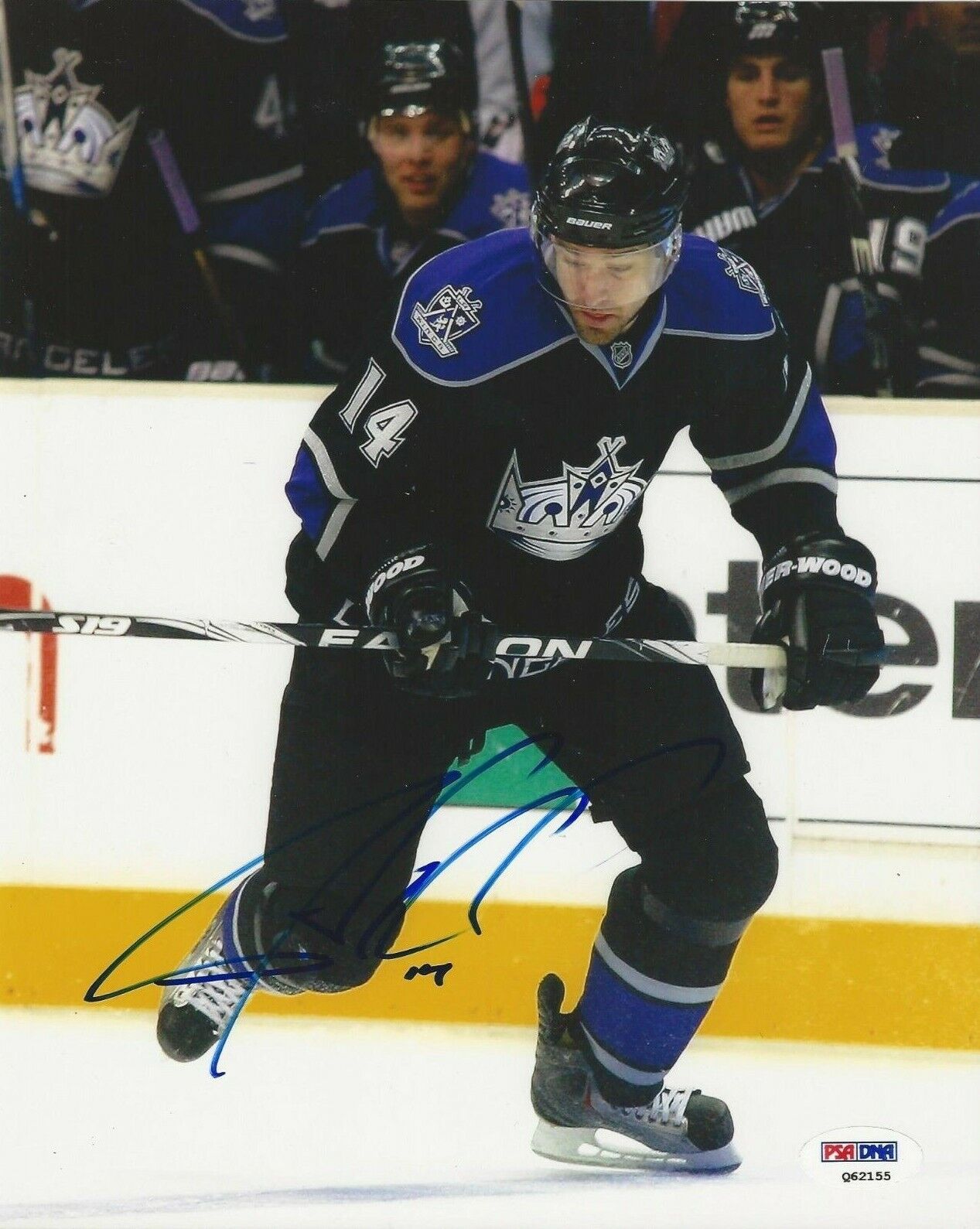 Justin Williams Signed Los Angeles Kings 8x10 Photo Poster painting PSA Q62155