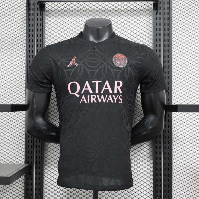 2024/2025 Player Version Psg Paris Special Edition Black Soccer Jersey 1:1 Thai Quality mysite