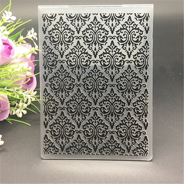 Plastic Embossing Folder DIY scrapbook album card packing decoration cutting dies paper craft