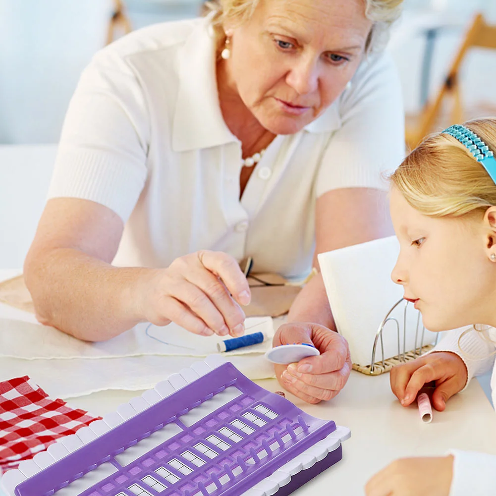 Cross Stitch Row Line Tools 30-Bit Embroidery Floss Thread Organizer Holder