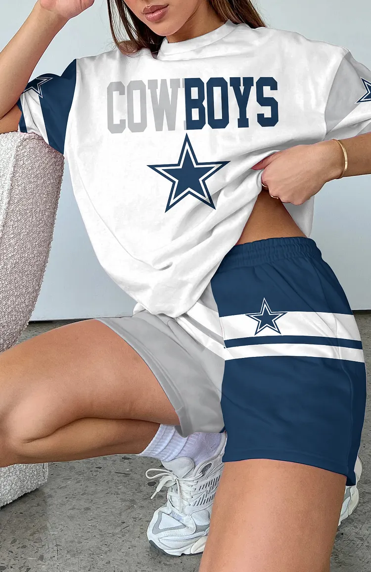 Dallas Cowboys  Limited Edition Top And Shorts Two-Piece Suits