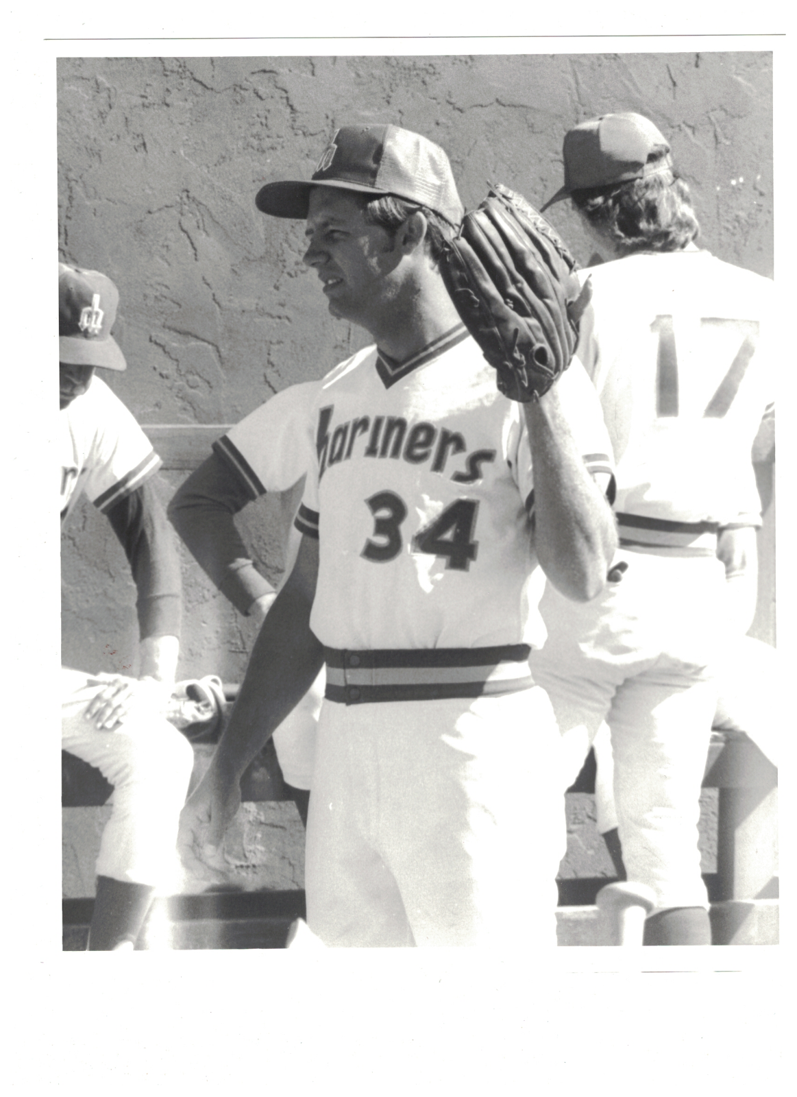 Tom Brown Seattle Mariners 8x10 Vintage Baseball Photo Poster painting RH2