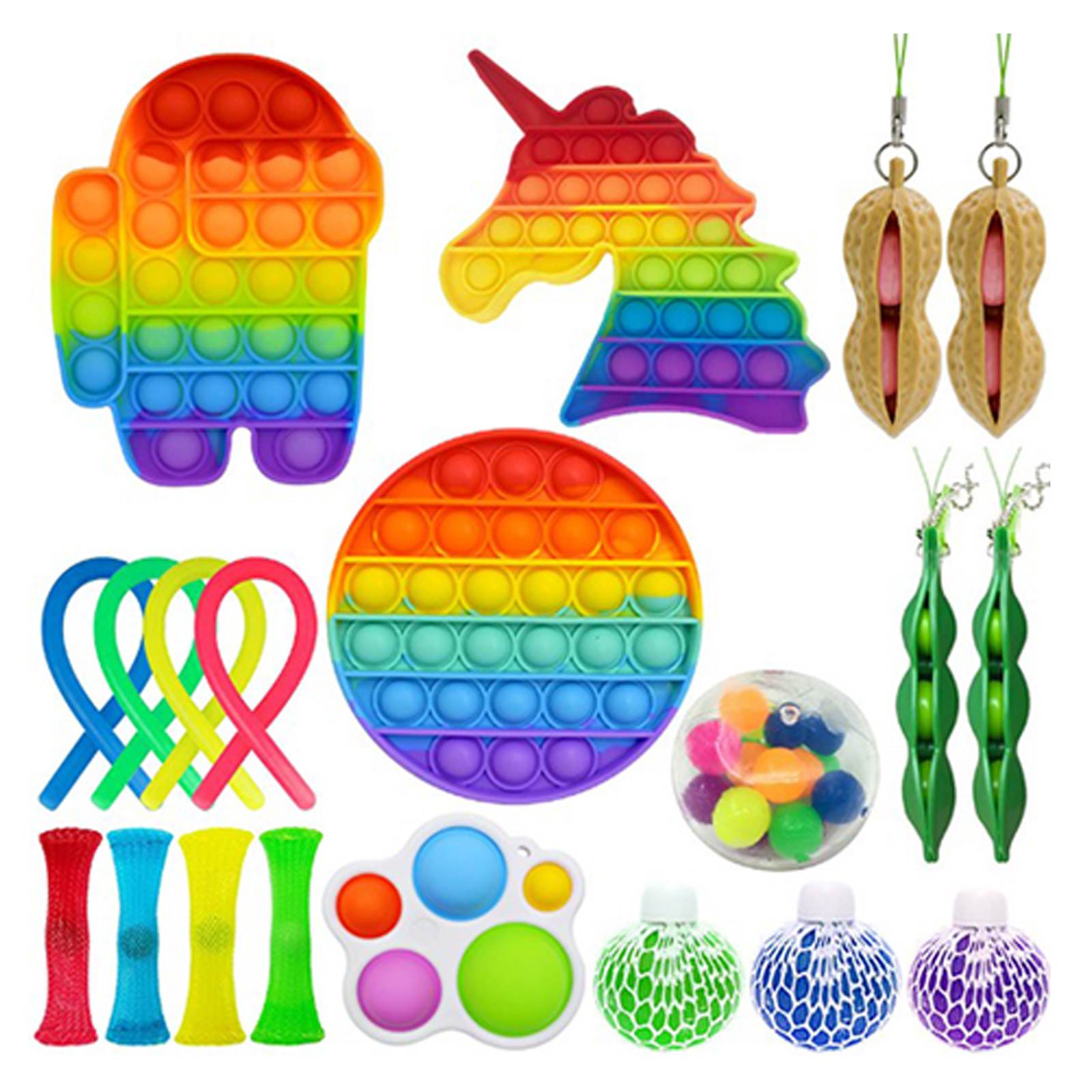 

Sensory Fidget Toys Set, 501 Original