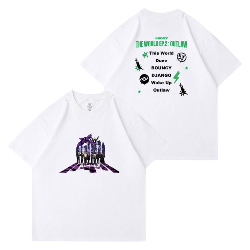 ATEEZ THE WORLD EP.2 : OUTLAW Poster T-Shirt