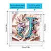 Letter J - Special Shaped Diamond Painting - 30*30CM