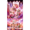 5D DIY Full Round Drill Diamond Painting Rose Manor Home Decoration Art Craft