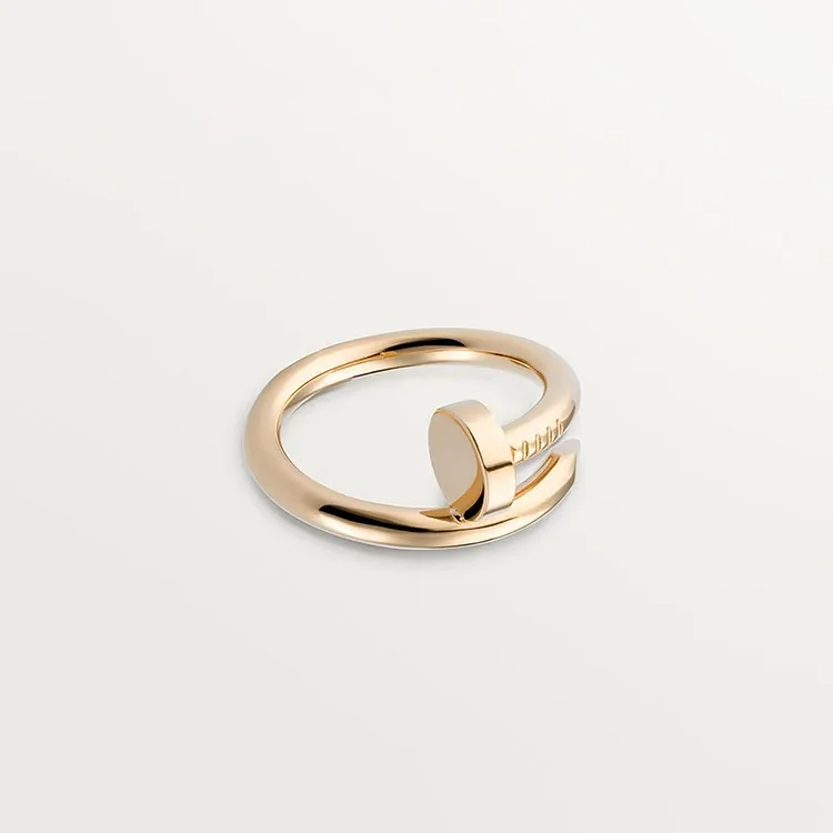 Classic Luxury Brand Jewelry Circular Ring Spiral Design Ring