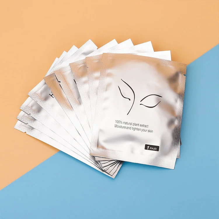 Private Label Under Eye Pads for Eyelash Extensions &ndash; Collagen Eye Pad with Adhesive