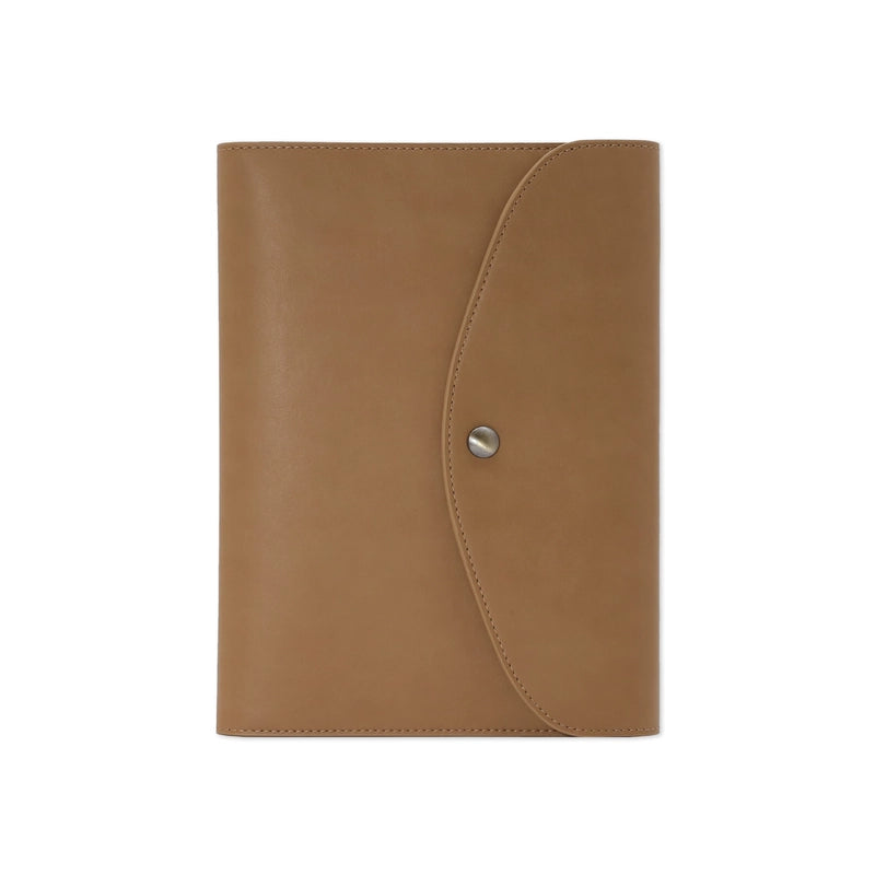 1 Piece Solid Color Learning Back To School Pu Leather Business Notebook
