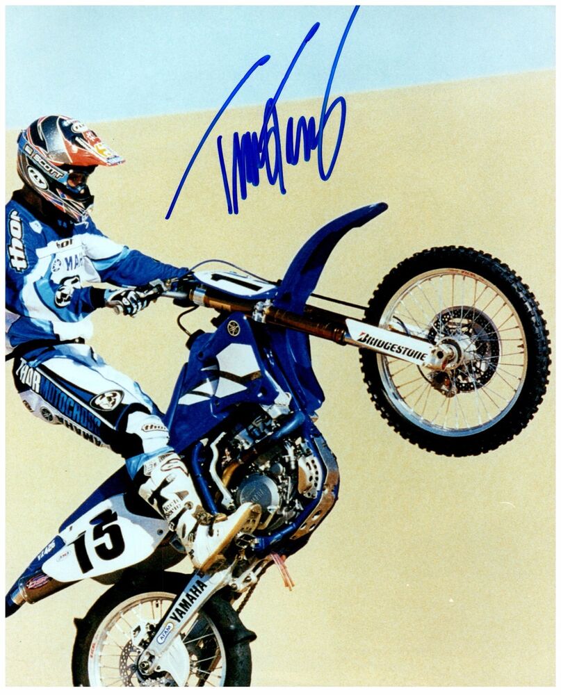 TIM FERRY Signed Autographed SUPERCROSS Motocross 