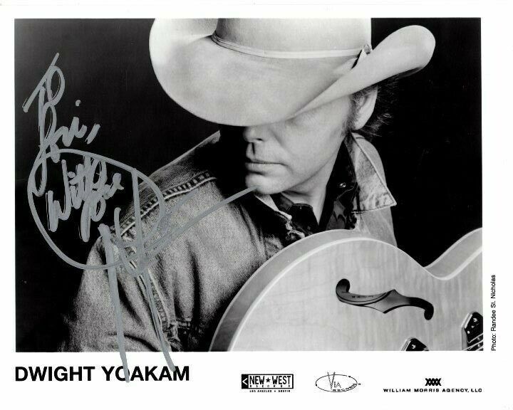 DWIGHT YOAKAM Autographed Signed Photo Poster paintinggraph - To Lori