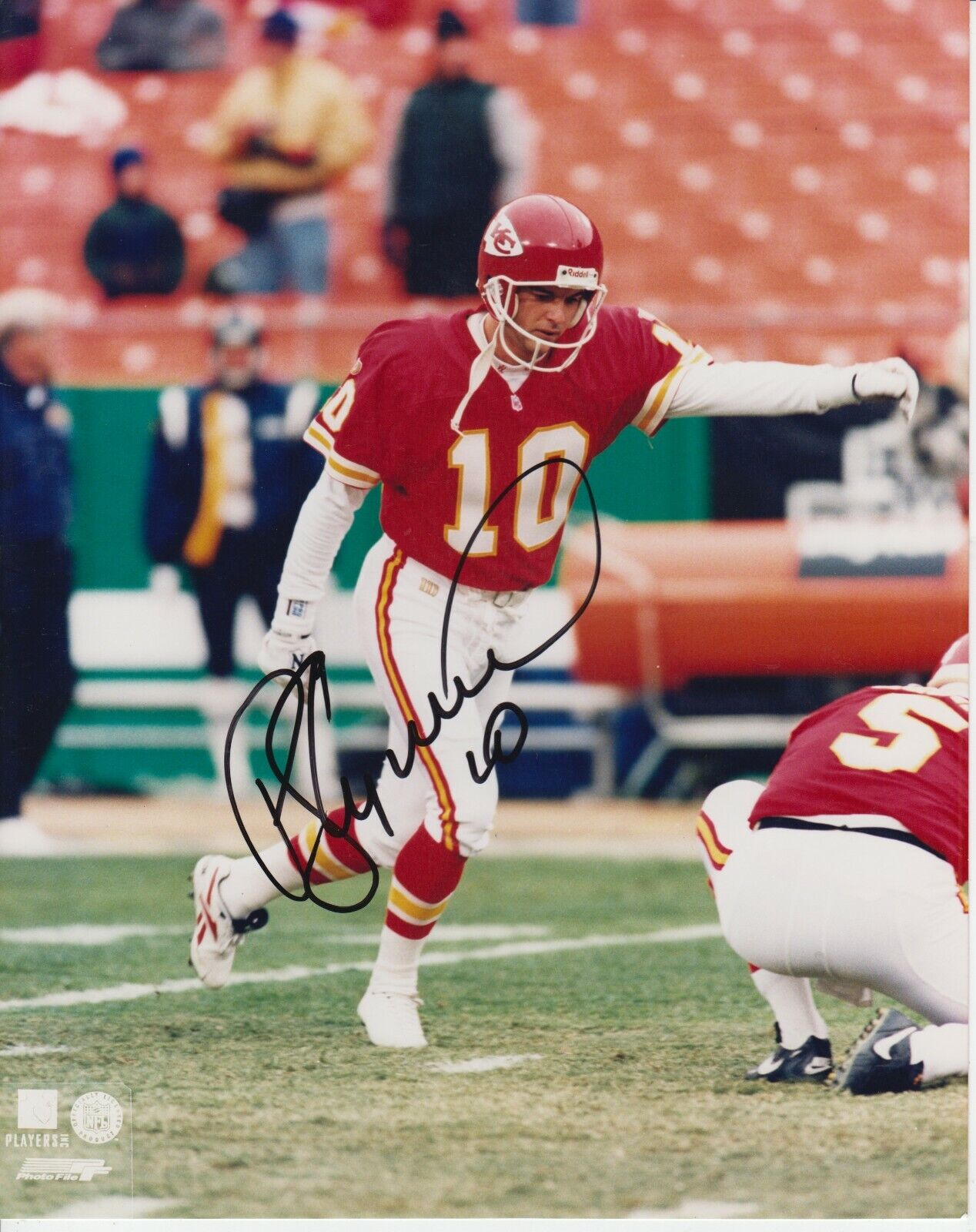 Pete Stoyanovich #0 8x10 Signed Photo Poster painting w/ COA Kansas City Chiefs -