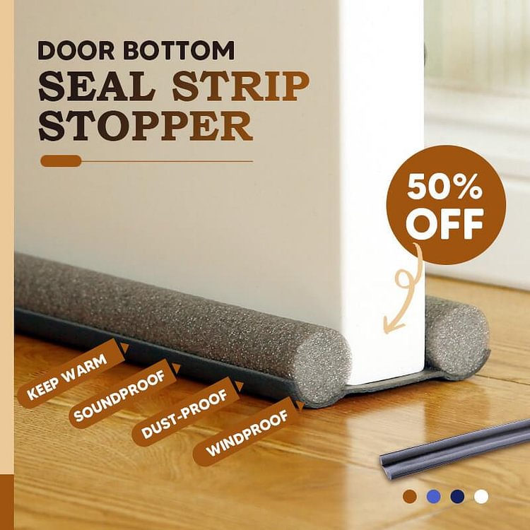 Door Draft Stopper (50% OFF & Buy More Save More)