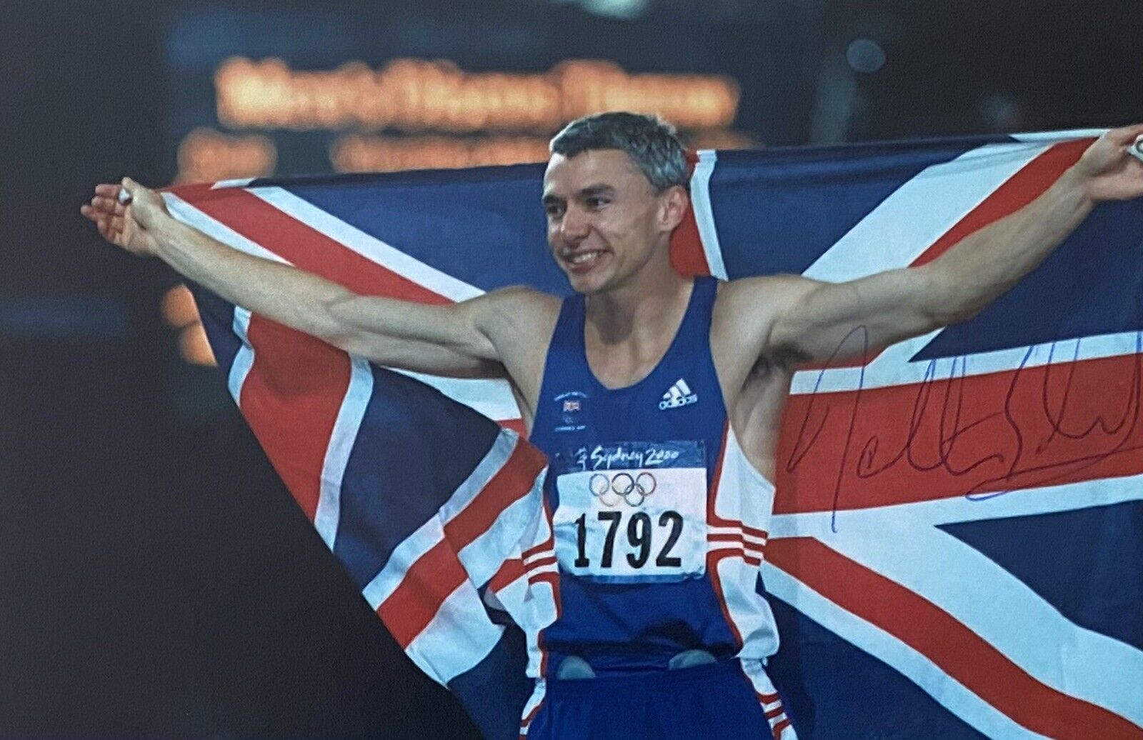 Jonathan Edwards Genuine Hand Signed 6X4 Photo Poster painting - Team GB - Olympics 2