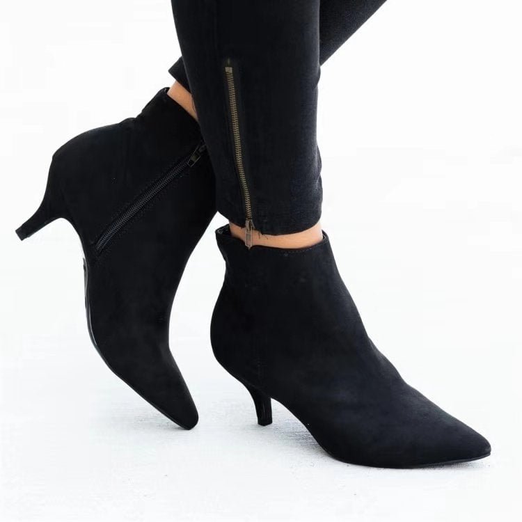 New Summer Boots Sexy Gladiator Sandals Women Pumps Shoes Zipper High Heels Sandals Party Boots Black