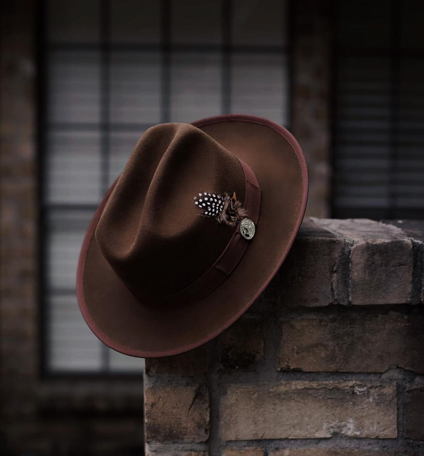 Miller Ranch Fedora - Chocolate[Fast shipping and box packing]