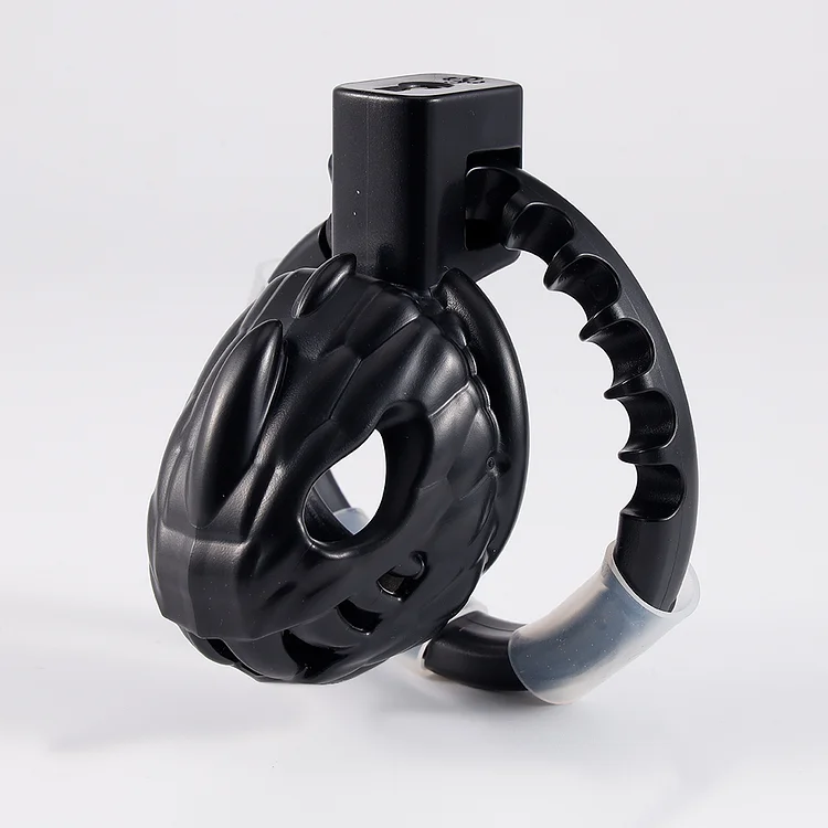 Yeahwow Black Barbarian Chastity cage-Short