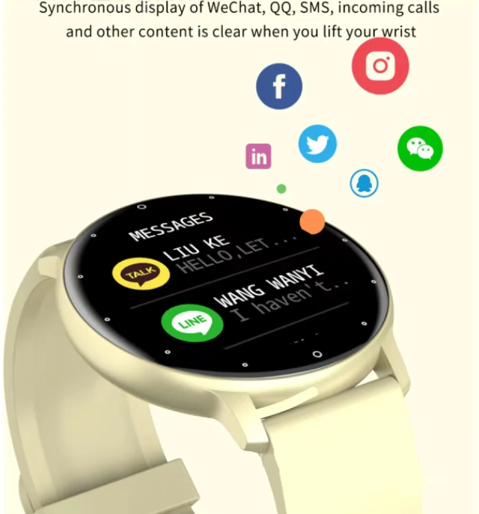 Smart Bracelet Information Reminder Touch Screen Heart Rate Smart Watch