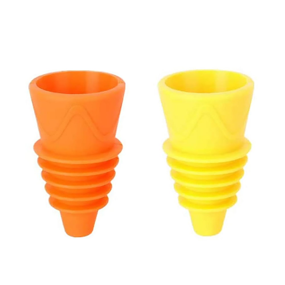 

2x Silicone Fruit Fly Trap Funnel Home Reusable Pest Control Catcher Killer, 501 Original