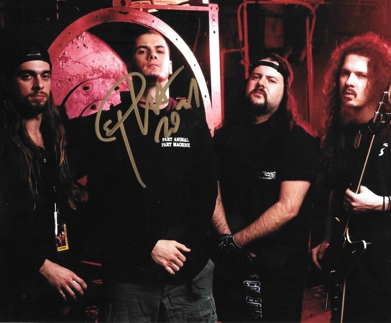 * PHIL ANSELMO * signed 8x10 Photo Poster painting * PANTERA * SUPERJOINT * COA * 5