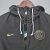 2021/2022 Psg Paris Saint-Germain Windbreaker Black