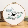 Hand-Embroidered Material Package Chinese Style Needlework Suit