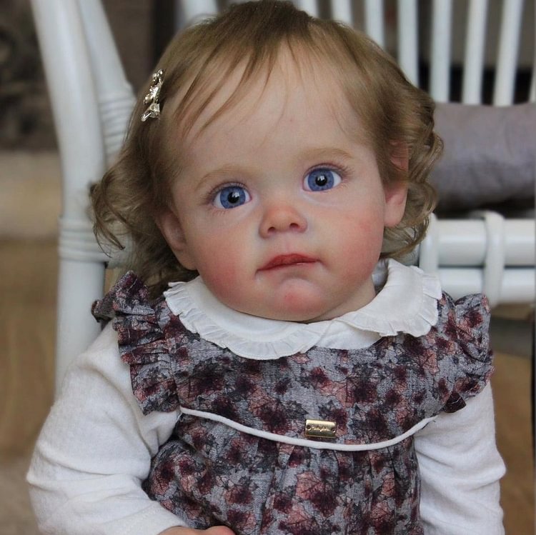  17" or 22" Super Sweet Lifelike Touch Soft Truly Reborn Baby Girl Doll Doris,Best Collection - Reborndollsshop.com®-Reborndollsshop®