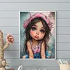 Diamond Painting-DIY Full Round Drill Cute Doll