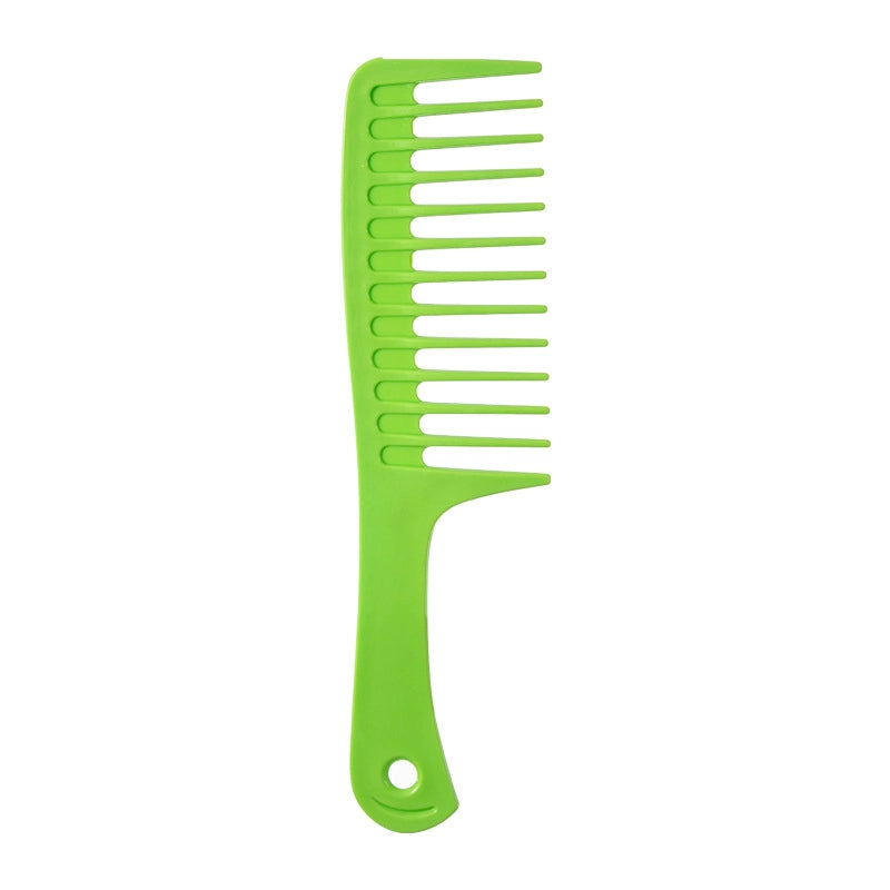 Factory Direct Supply Small Commodity Daily Curly Hair Hair Household Plastic Big Tooth Comb Big Wave Shape Wide Tooth Comb