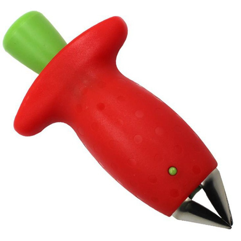 1\u002F2\u002F4pcs Easy-to-Use Stainless Steel Strawberry Corer for Effortless Stem Removal in the Kitchen