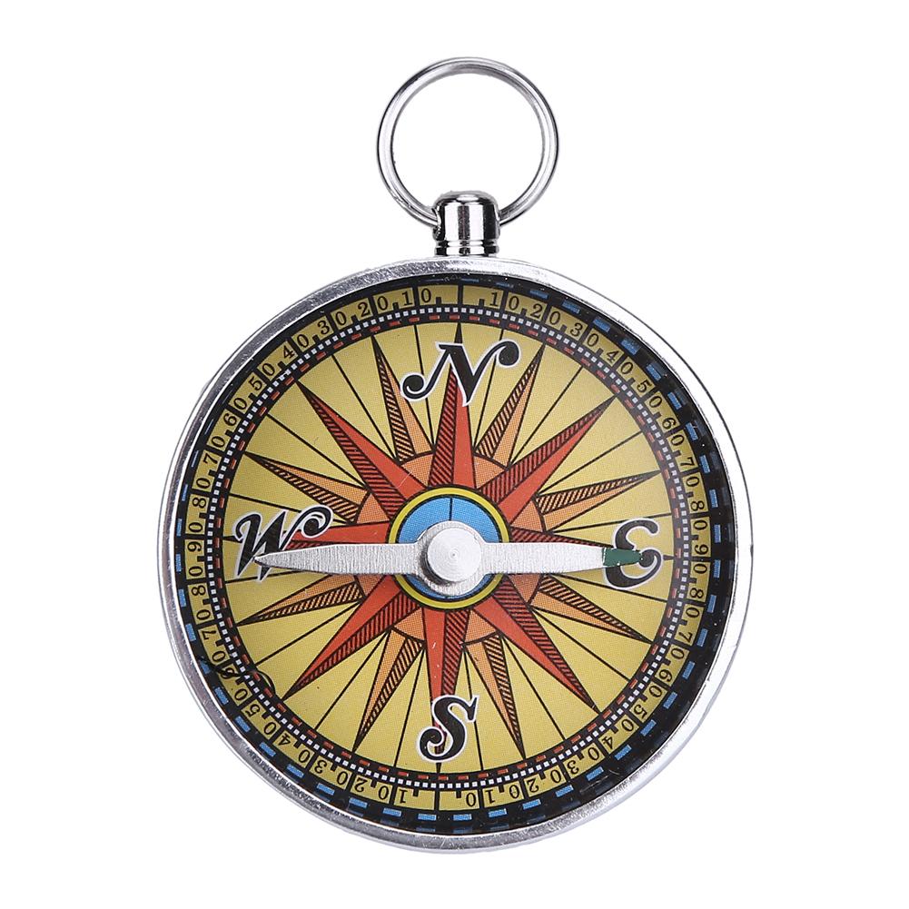 

Mini G44-5 Pocket Hiking Camping Compass Lightweight Portable Keychain, 501 Original