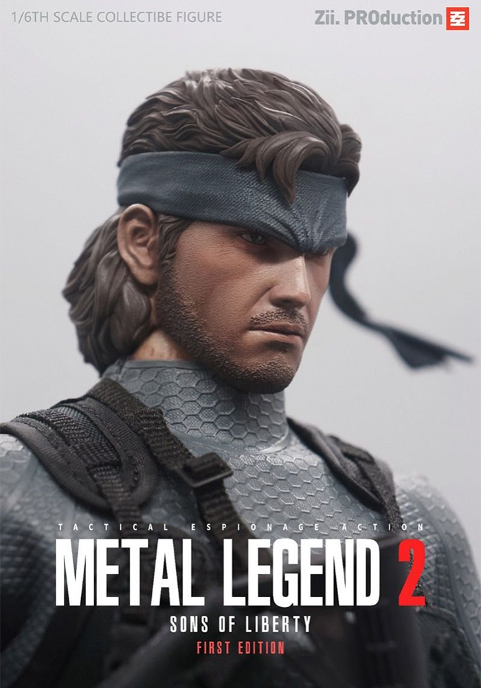 PRE-ORDER Metal Legend 2 ZP01F Snake action figure 1/6 by Zii PRODUCTION-
