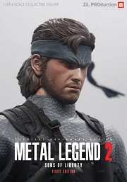 zii production l Legend 1/6 フィギュア In Stock New Zii.PROduction 1/6 MetalGear Solid Snake