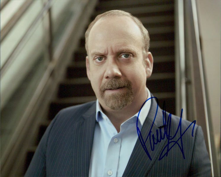 Paul Giamatti (Billions) signed 8x10 Photo Poster painting in-person