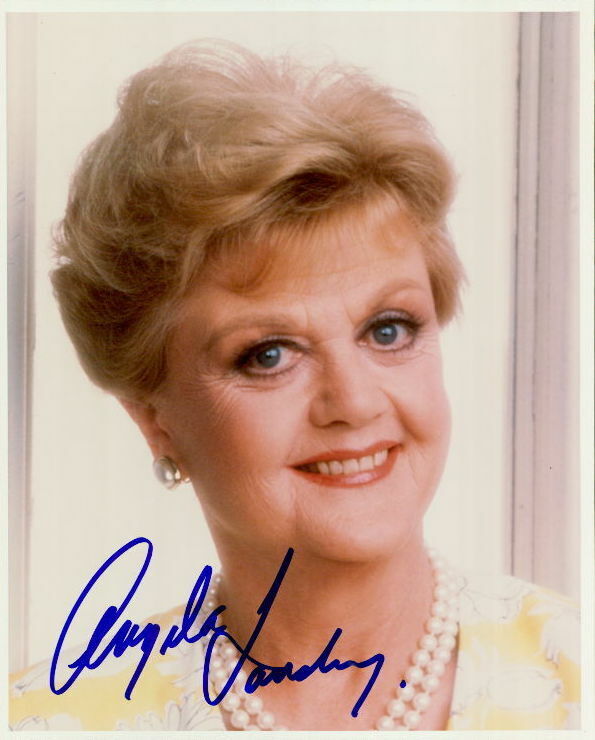 Angela Lansbury (Murder She Wrote) signed 8x10 Photo Poster painting In-person