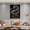 (Stamped/Counted) Dragon - 11CT Cross Stitch 40*60cm/15.75*23.62in(Big Size)