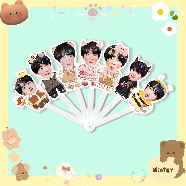 BTS Kpop Bangtan Boys Cute Caricature  Sticker for Sale by