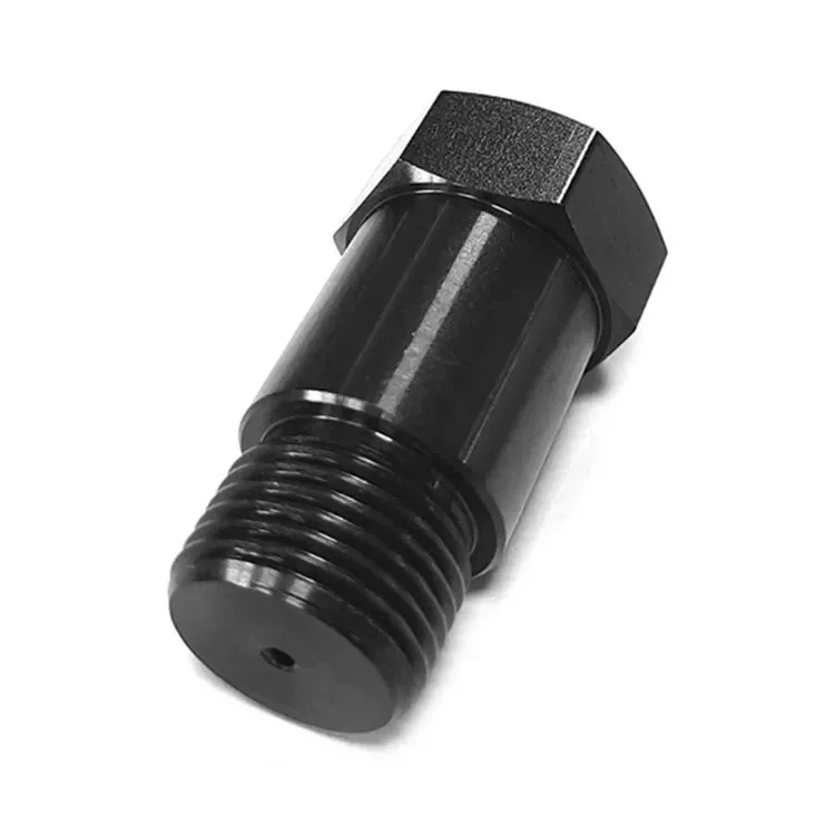 Garlaven Black Car O2 Oxygen Sensor Connectors M18 x 1.5 Lambda Sensor Adapter Tools