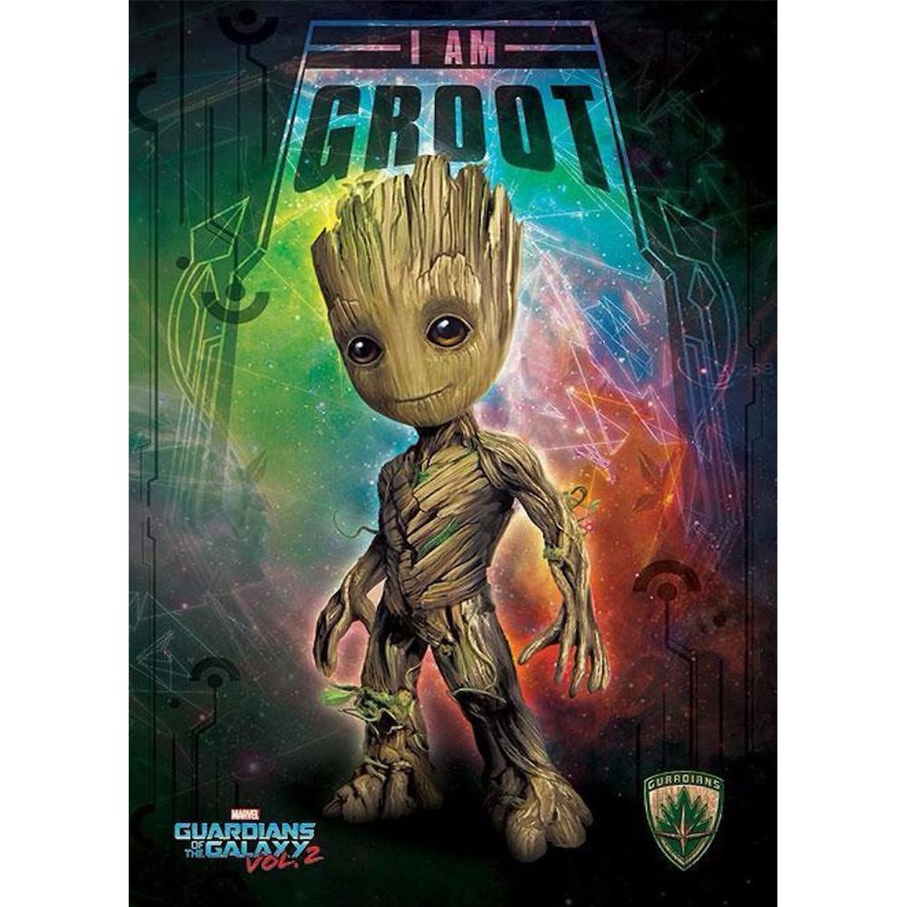 

30*40CM - Guardians Galaxy - Round Drill Diamond Painting, 501 Original