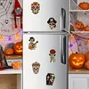 Special Shaped Diamond Painting Fridge Magnets 6Pcs Skull Halloween Decor
