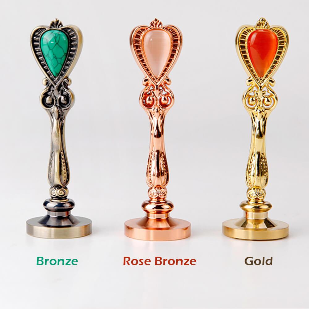 Magic Scepter Series Handle - 3 Styles with Embedded Gems