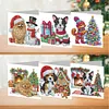 uk.everydayedeals (Limited Stock)6Pcs DIY Diamond Painting Greeting Card - Dogs
