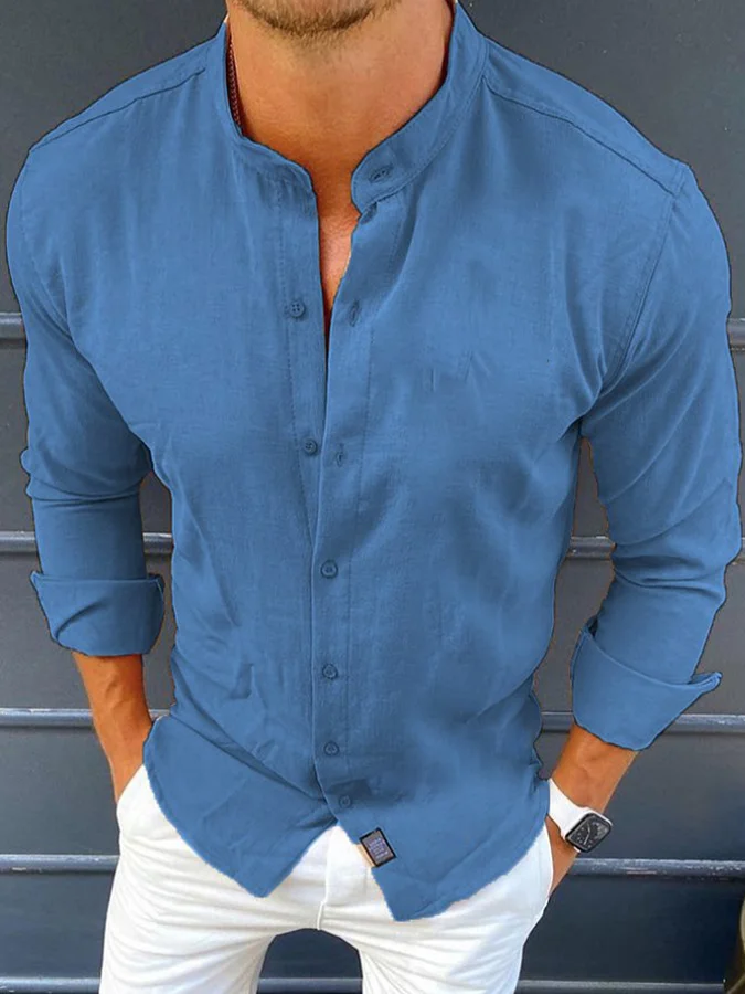 Men's Casual Cotton Shirt