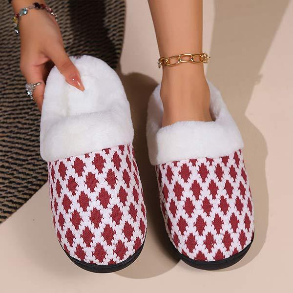 Women's Indoor Home Warm and Anti-Slip Slippers