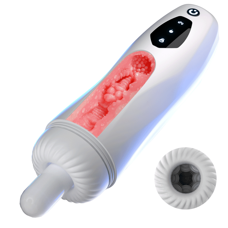 Telescopic & Rotation Male Masturbator