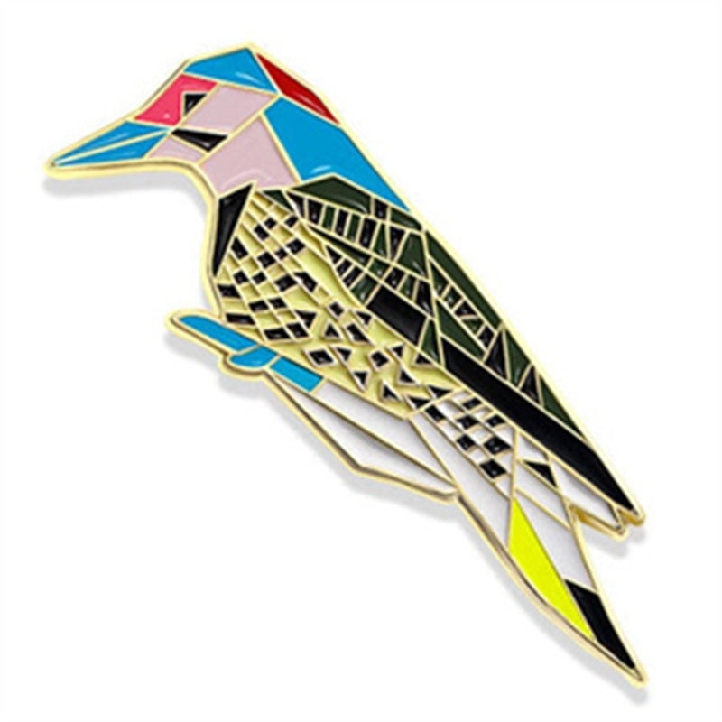 Casual Cartoon Style Cute Crow Animal Parrot Alloy Unisex Brooches