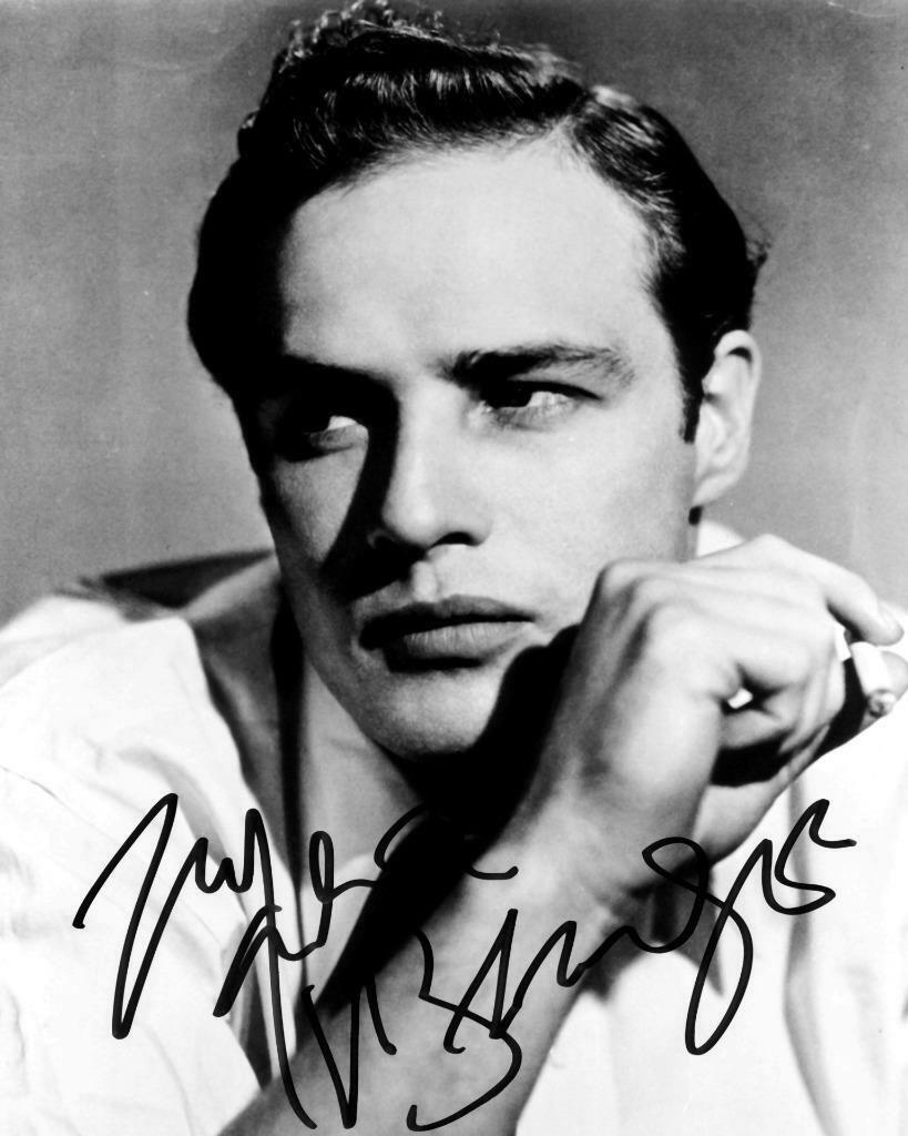 Marlon Brando SIGNED AUTOGRAPHED 10 X 8